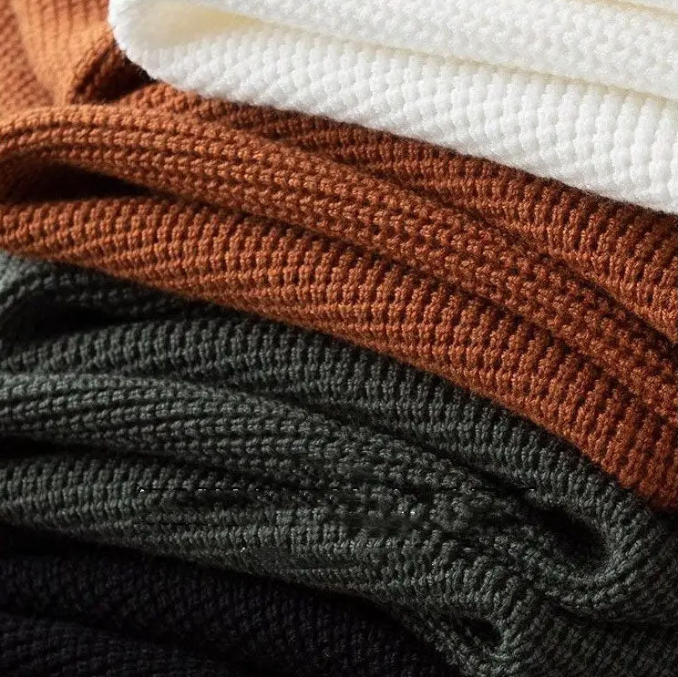 Hampton - Waffle Half-Zip Polo