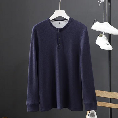 Vinthentic Signature Waffle Long Sleeve Shirt