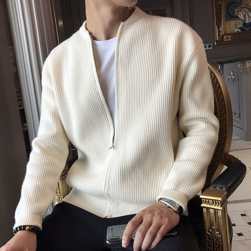 Klassischer Herren-Strickcardigan
