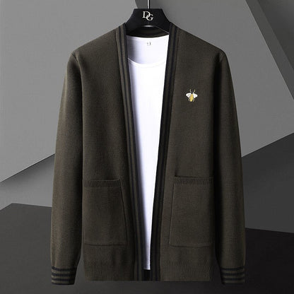 Beehive Men's Designer Cardigan