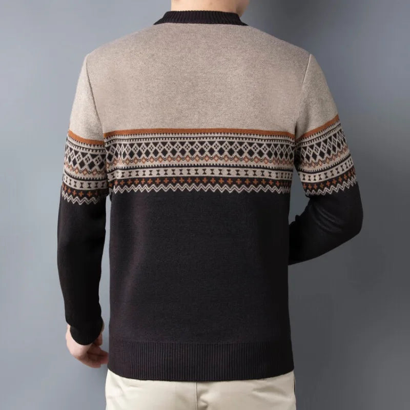 Sanzio Signature Strickpullover mit Reißverschluss