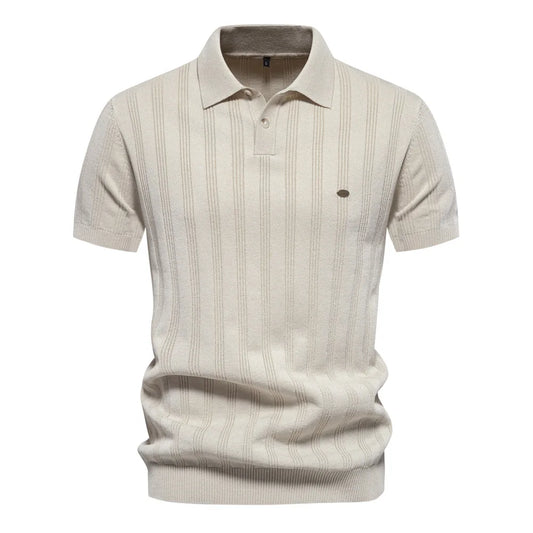 Polo in maglia Leon Bonnat