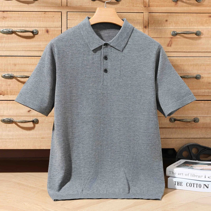 Polo de lã premium Camille Pissarro