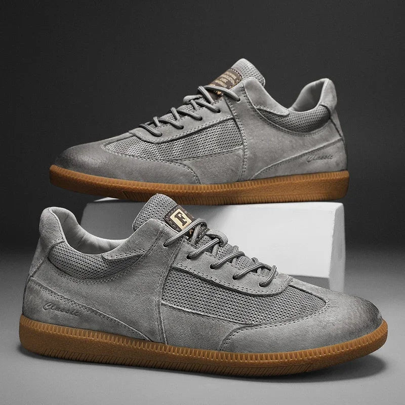 Suede Leather Sneakers