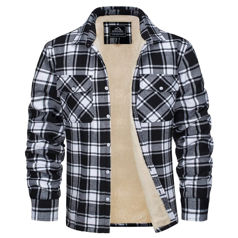 Vinthentic Alpine Sherpa-flanelljacka