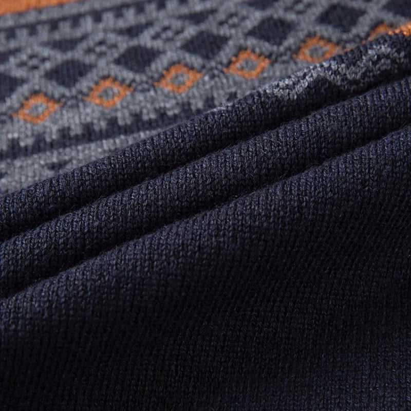 Sanzio Signature Strickpullover mit Reißverschluss