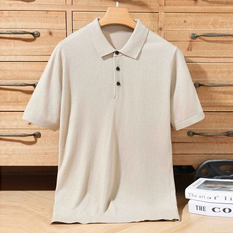 Polo de lã premium Camille Pissarro