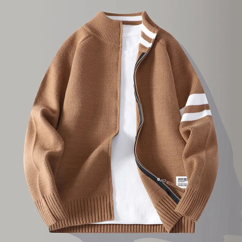 Knit Zip Sweater