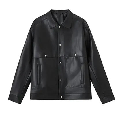 Chaqueta vintage de cuero Hamilton Crest