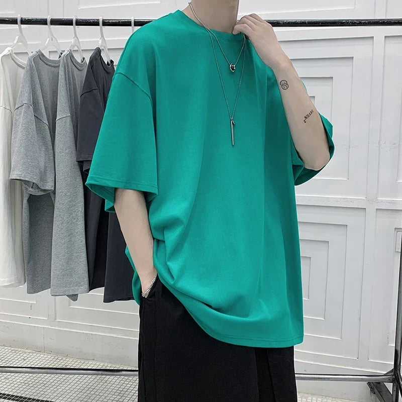 T-shirt de verão oversized para homem Alban Bellaforte
