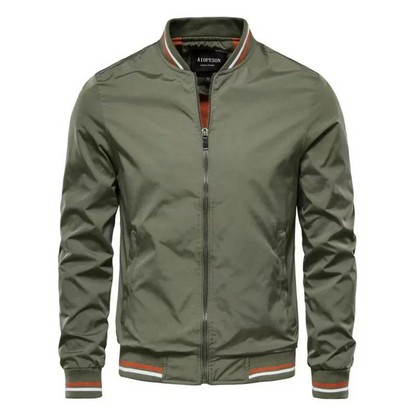 Chaqueta cortavientos de corte entallado para hombre Nico Valen