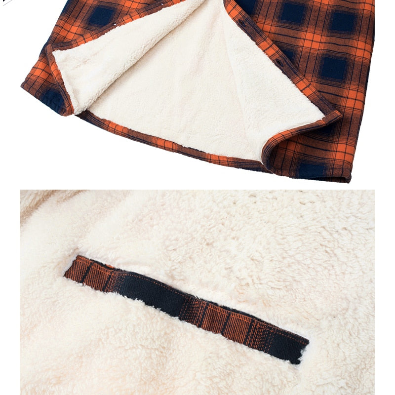 Vinthentic Alpine Sherpa-flanelljacka