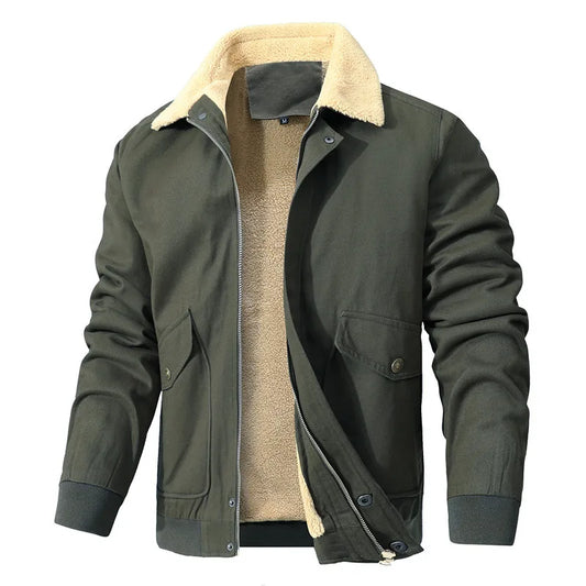 Giorgio Martin -fleecevuorinen bomber-takki