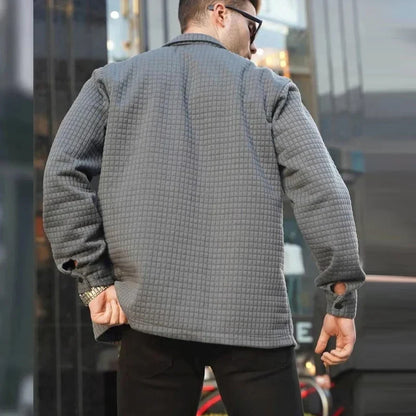 Vivaldi herenjack van wafelstof