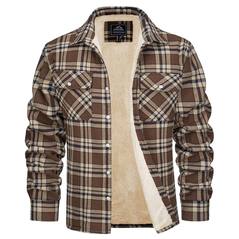 Vinthentic Alpine Sherpa-flanelljacka