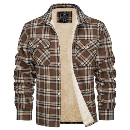 Vinthentic Alpine Sherpa-flanelljacka