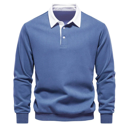 Foxley - Polo Neck Light Sweatshirt