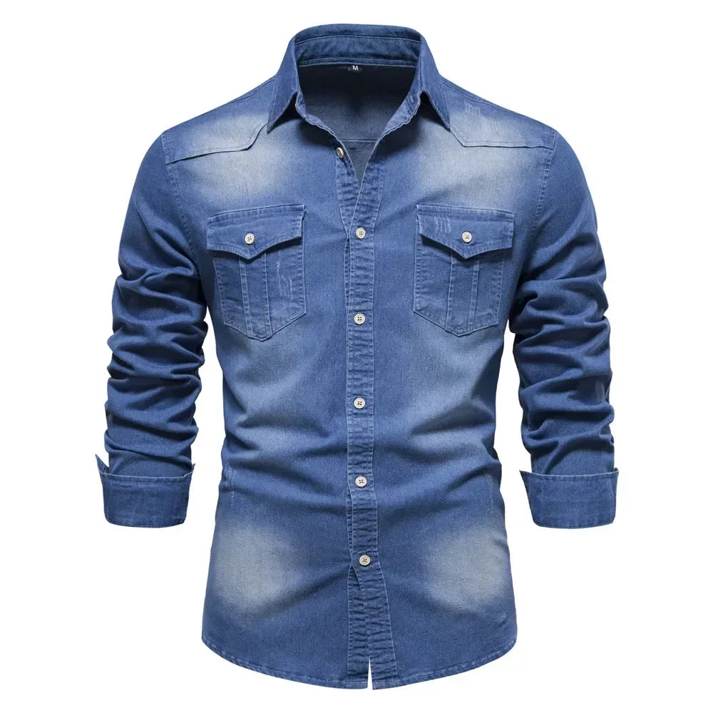 Mason - Cotton Denim Shirt
