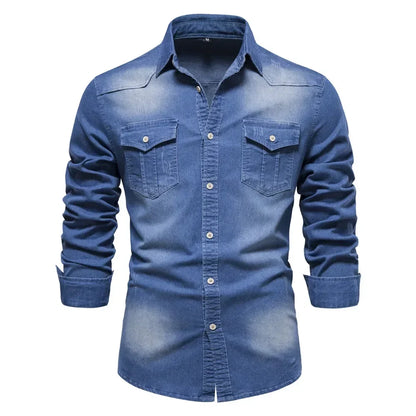 Mason - Cotton Denim Shirt