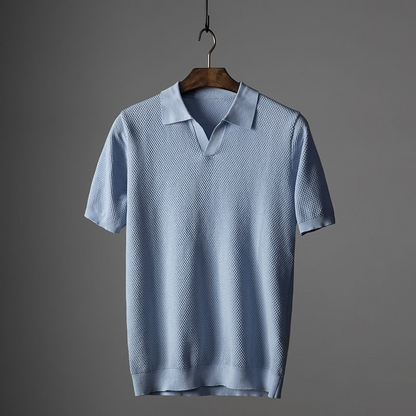 Milford – Textured Polo Shirt