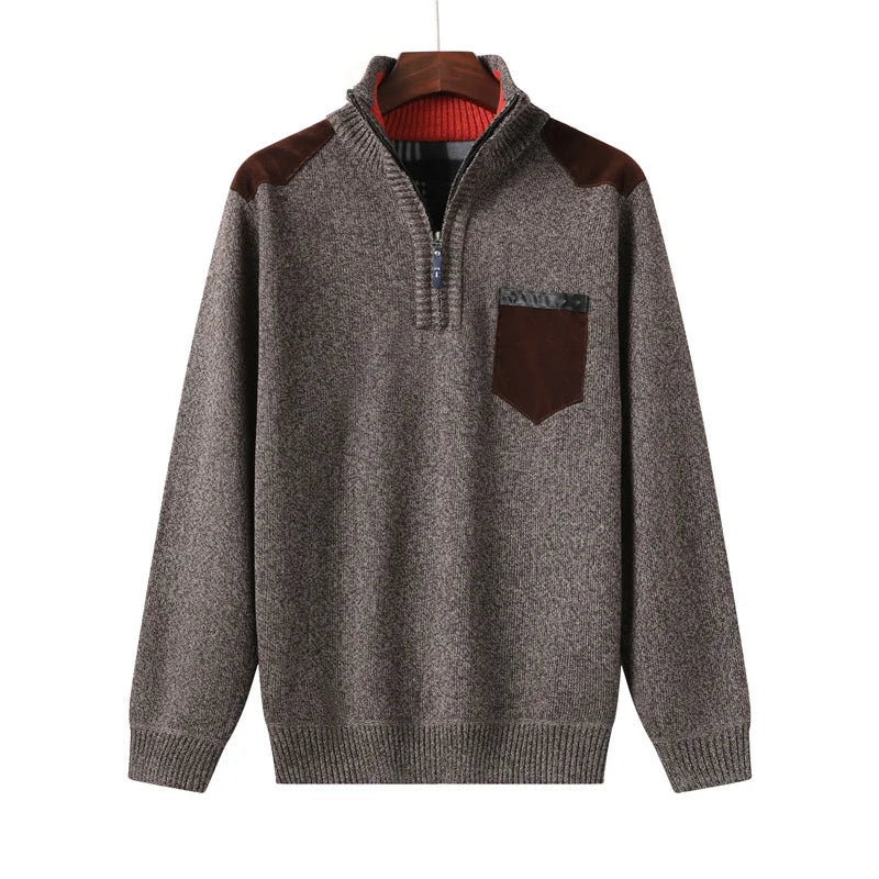 Ribbestrikket cardigan med åpen front