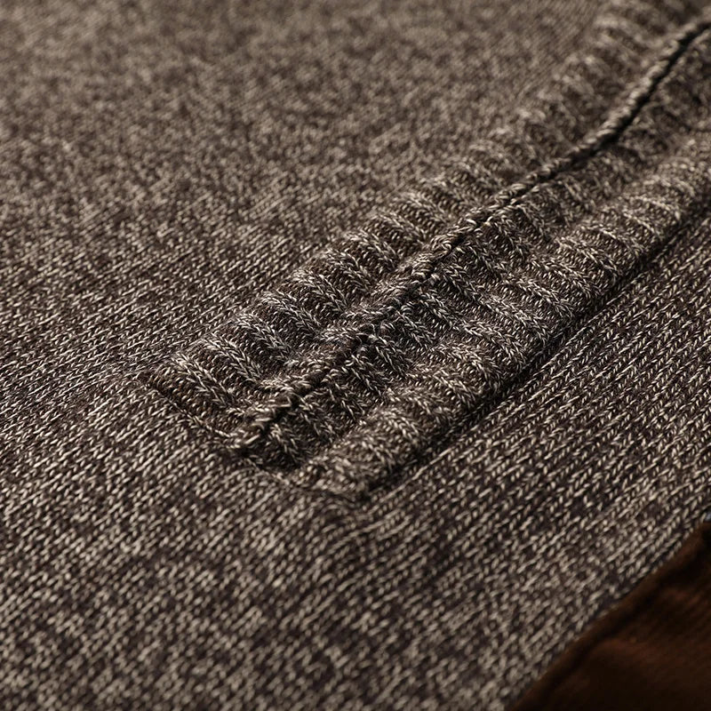 Ribbestrikket cardigan med åpen front