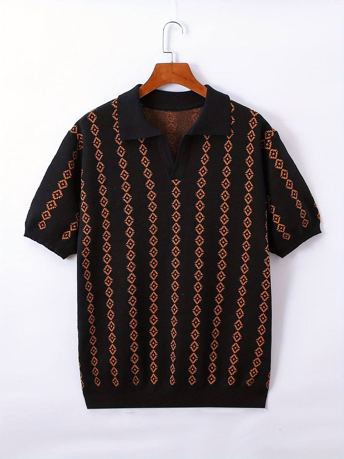 Maglione in maglia lungo con bordo a coste