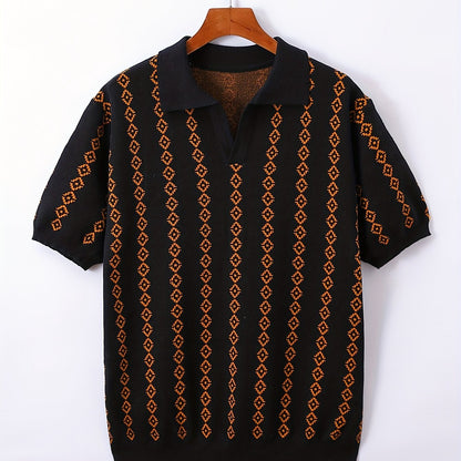 Maglione in maglia lungo con bordo a coste