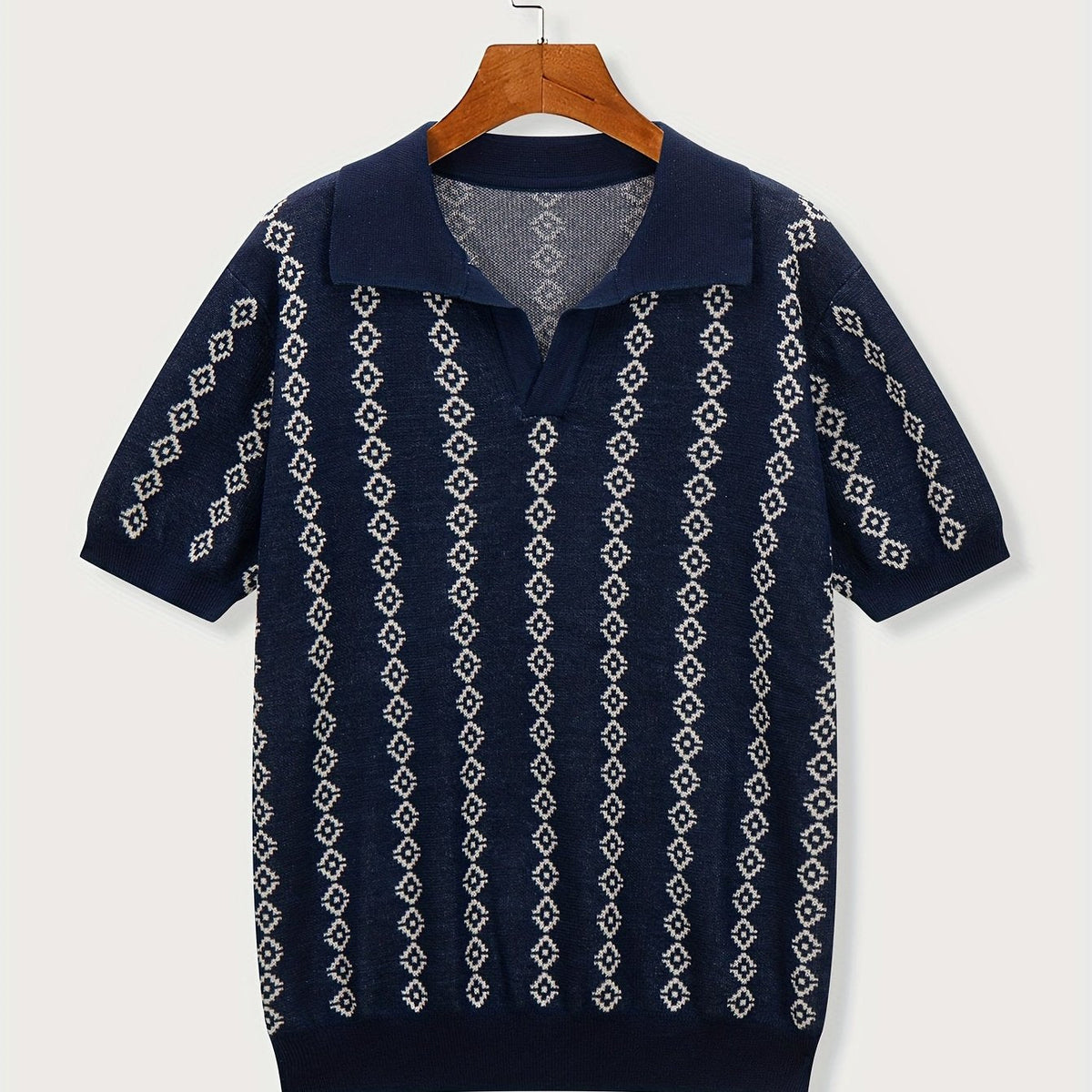 Maglione in maglia lungo con bordo a coste