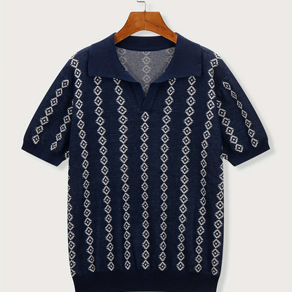 Maglione in maglia lungo con bordo a coste