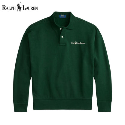 RL Logo Collared Sweatshirt