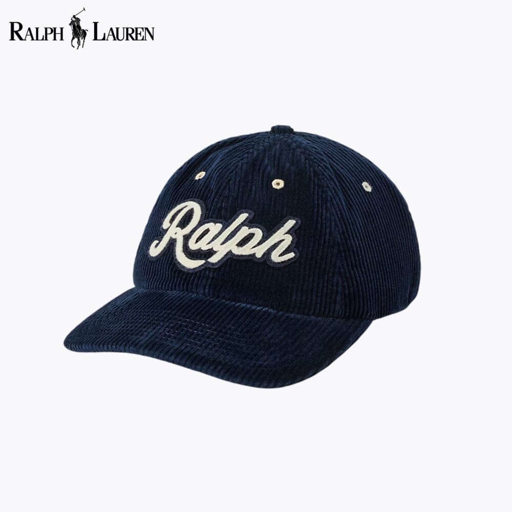 RL Logo Corduroy Ball Cap